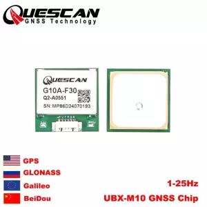 GPS수신기 QUESCAN G10A-F30 UBX M10 GPS 모듈 FPV 드론 Betaflight Galileo BeiDou GLONASS QZSS SBAS 1-2
