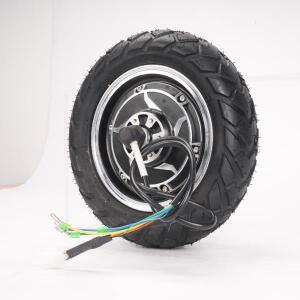 10x3.0-6 배큠 타이어 10인치 앞바퀴 1200W 허브 모터 or 전기 자전거 스쿠터용 48V 고속 휠