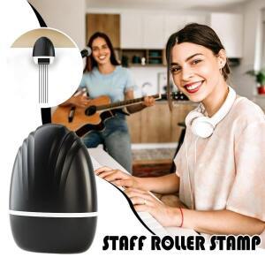 악보 롤러 스탬프가 포함 콤팩트 교육용 핸드북 L9N7 인쇄를 타입 도구