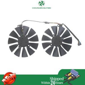 ASUS GTX970 980 780 STRIX-R9285 그래픽 카드 쿨러 선풍기 T129215SU FD10015H12S 95mm 12V 0.55A 2개/로
