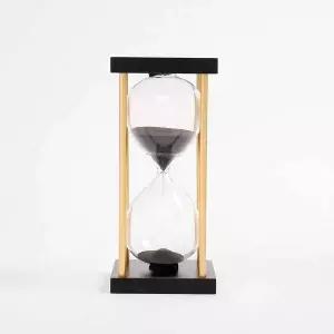 모래시계 15분 블랙 타이머 사우나모래시계