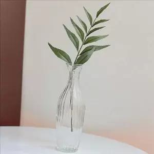 북유럽 유리 화병 스트라이프 인테리어 화병 홈데코 장식용 플라워