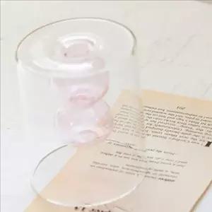 감성 유리화 화병 크리스탈 이중 유리화 화병 인테리어 홈데코