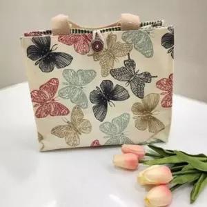 숄더 캔버스 데일리 백 천 대용량 토트