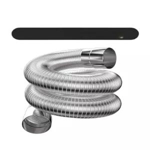 스테인리스 온수보일러 연통 배기관 배관 연결 연도관