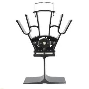 무동력팬 U13A DY106X 목재 스토브 팬 열 구동 6 저소음 굽기 벽난로 비 전기