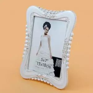 고급 수지 액자 웨딩 화이트 사진 액자 거실 침실 집들이선물