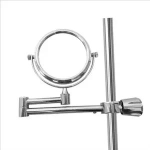 확대 욕실 면도 거울 회전 샤워바 면도 거울 면도경 고정