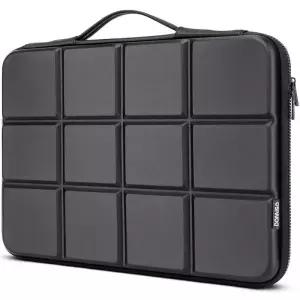 노트북파우치 가방 케이스 DOMISO 156 17인치 노트북 핸들 충격 방지 컴퓨터 방수 EVA 보호 휴대용