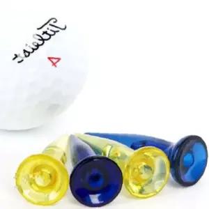 라운딩 필드 골프장 플라스틱 짧은 골프티 타격연습 스윙훈련 골프용품 골퍼 필수품