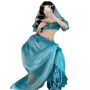 의상 졸업사진 컨셉 드레스 성인 졸사 공주 자스민