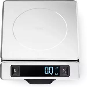 옥소 굿 그립 스테인리스 스틸 식품 저울 풀아웃 디스플레이 11파운드 최신 버전 제공