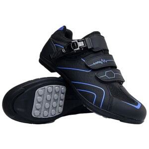 다기능 사이클링 슈즈, 실내 라이딩 아웃도어 로드 바이크 실내 실외 자전거 충격 흡수 미끄럼 방지, 남녀 모두를 위한 내마모 라이딩 슈즈