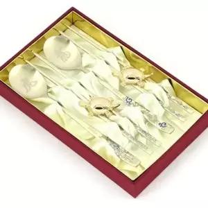 한식 수저 선물용 예단 부부 신혼부부 티타늄 거북