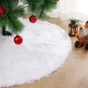 파티용 장식 원형 크리스마스 스커트 연말 깔개