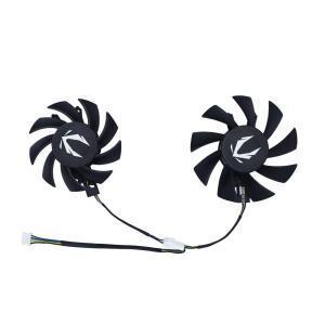 ZOTAC GTX 1660 SUPER GTX1660Ti 트윈 팬 6gb2개/세트GA82S2H GA72S2U용 비디오 카드 GPU VGA 그래픽 쿨러