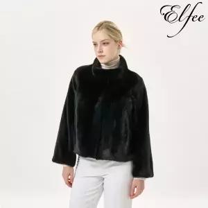 [롯데백화점]진도모피 풀스킨 휘메일 블랙 밍크 자켓(E9W3EJ16)