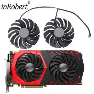 리뉴얼 95MM PLD10010B12HH 4 핀 쿨러 팬 교체 MSI GTX 1060 1080Ti RX480 470 570 580 그래픽 카드 냉각