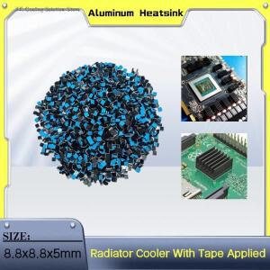 30/60개 미니 히트싱크 키트 쿨러 히트 싱크 VRM 스테퍼 드라이버 MOSFET VRam 레귤레이터(8.8mmx8.8mmx5mm