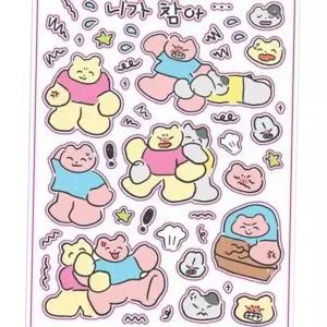 스티커 일러스트 감성 귀여운 다이어리 스티커 꾸미기 디자인 문구용 다용도 포인트 다꾸 수꾸 데코 장식