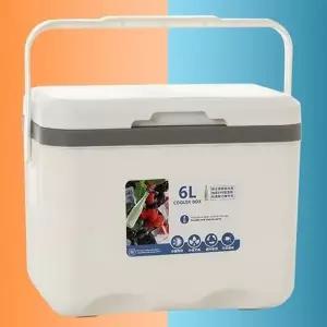 쿨샵 고강도 하드케이스 아이스박스 보온 보냉 캠핑 레저용 6리터