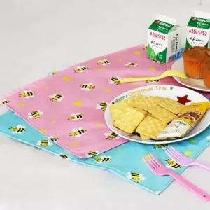 24종 1개 41x31 방수 테이블 매트 코팅 깔개 환자 식탁 보 식판 패드 러너