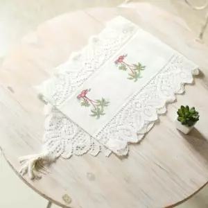 고퀄리티   야자수 180x34cm 레이스식탁보 테이블 러너 테이블러너