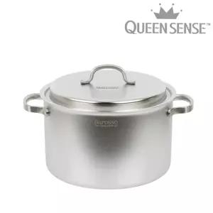 [QueenSense] 퀸센스 바로써 통5중 인덕션IH 무연마제 스텐냄비 곰솥24cm