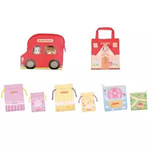 [이앤오]확정가챠 캡슐뽑기 실바니안 외출용파우치&도트백 5종 세트 피규어