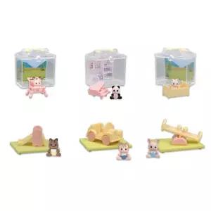 [이앤오]확정가챠 캡슐뽑기 실바니안 아기하우스정원 6종 세트 피규어