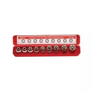 38036 1/2타입 별소켓 세트 TX-409 복스 공구 작업 소켓 핸들
