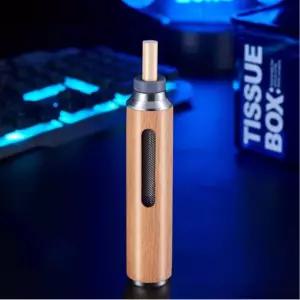 운전자 게임용 홀더 휴대용 재떨이 곰방대 스틱 필터 우드 디자인