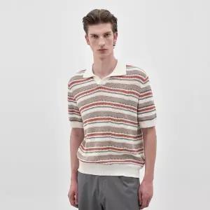 [롯데백화점]인디안 한지 혼방 폴로 반팔 니트 MUOBS5M312134