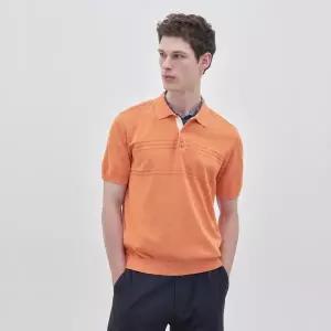 [롯데백화점]인디안 한지 혼방 폴로 반팔 니트 MUOBS5M310123