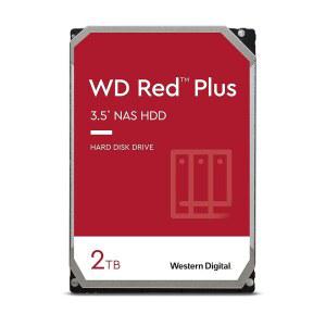 웨스턴 디지털 2TB WD 레드 플러스 NAS 내장 하드 드라이브 HDD - 5400RPM, SATA 6Gb/s, CMR, 64MB 캐시, 3 5인치 WD20EFRX
