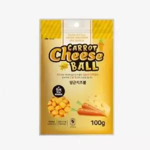 [반려] 당근치즈볼 바우와우 100gx5개