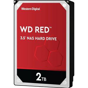 웨스턴 디지털 2TB WD NAS 내장 하드 드라이브 HDD - 5400RPM, SATA 6Gb/s, SMR, 256MB 캐시, 3 5인치 WD20EFAX, 빨간색