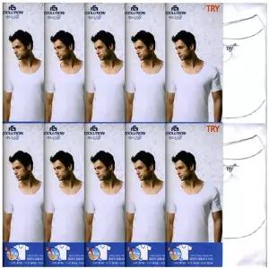 TRY한국제새모시쿨모시메리반팔티런닝10매TMCRT01/7A