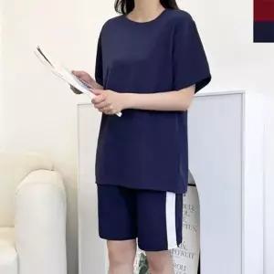 세트 엠보싱반팔 트레이닝 1P 스판 엠보싱반바지 엠보