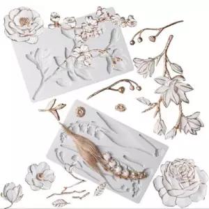 비누몰드 향초 아트 목련호메 젤 초콜릿 베이킹 은방울꽃 로즈 케이크 베이