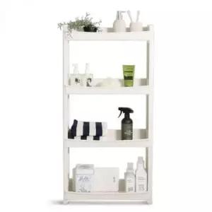 [JED] 세탁실 수납장 선반 정리함 수납 다용도 베란다 이동식 틈새