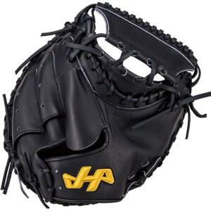 하타케야마 HATAKEYAMA H F23U 하드볼용 캐처 미트, 포수용 후시미 모델 M23형 U백 I블랙 시리즈 야구