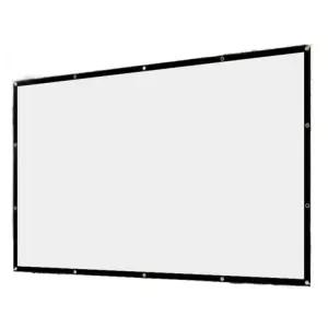 대형빔스크린 빔프로젝트천 접이식 야외행사 휴대용 방수코팅 고화질반사 설치간편