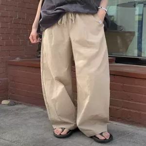 [제작] 무이린 밴딩 와이드 벌룬 팬츠 87348 빅사이즈 여성의류