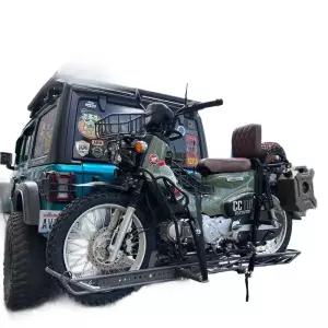 바이크히치캐리어 지지대 접이식 자동차용 오프로드 산악 프레임 거치대