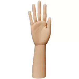 실리콘 모형 팔찌 촬영 팔찌용 바로셀 왼손