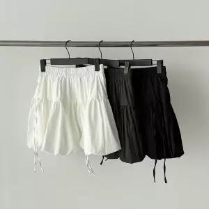 [신세계라이브쇼핑][옷자락] 여성 러블리 벌룬 리본 발레코어 미니스커트