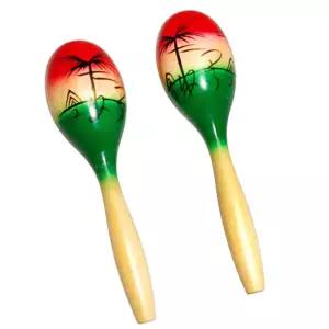 마라카스 2개입 남미 민속 악기