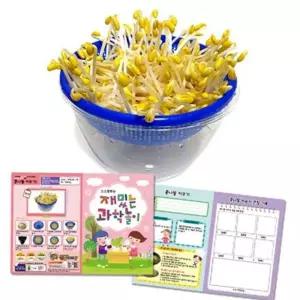 어린이 과학 과학 관찰 키트 학습 과학실험 식물 놀이 키우기 콩나물 가정용 재배기 가드닝 기르기 교육용