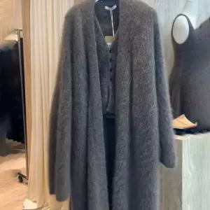 앙고라 가디건 모헤어 겨울 부클 니트 길이 롱 퍼 오버핏 스웨터 중간 여성